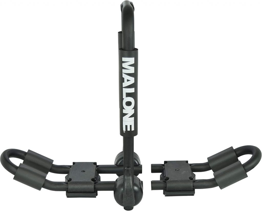 Malone Rack Accessories Malone Foldaway-5™ Multi-Rack Folding 1 or 2 Kayak, SUP, Canoe Carrier ...