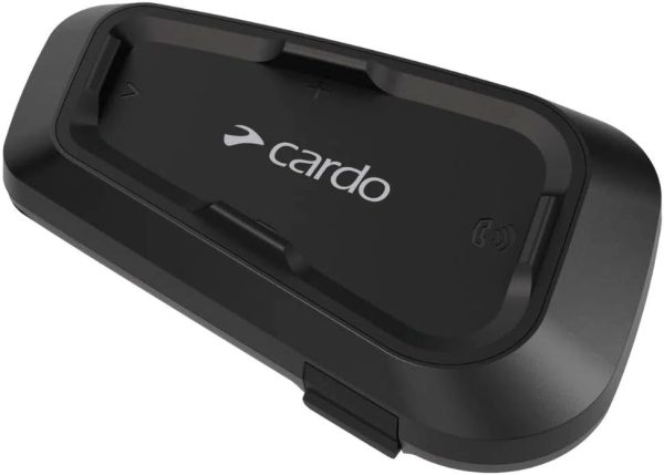 Cardo Systems Spirit Motorcycle Bluetooth Communication Headset - Black, Single Pack