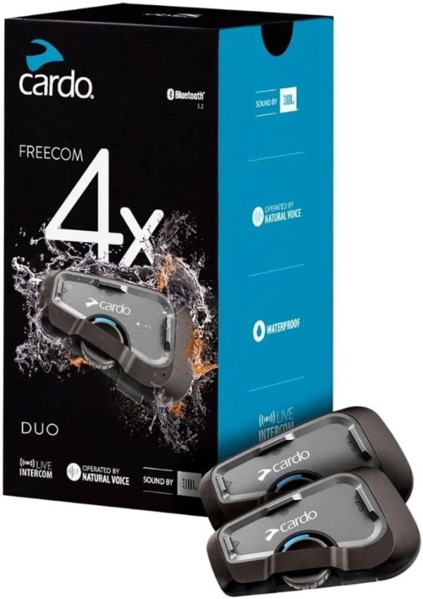 Cardo Systems Freecom 4X Dual,Black