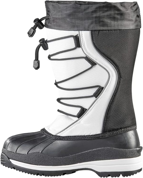 Baffin Icefield,Women's Boots, Low-Calf Height, Available in Black & White color, for Snow-covered Frozen terrains, Snowshoe Compatible - Image 4